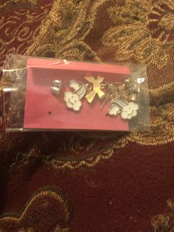 Betsey Johnson cloud earrings new