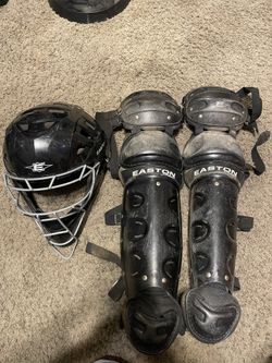Easton Intermediate Mask and Shin Guards 