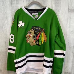 Green Chicago Blackhawk 88 Kane Jersey 