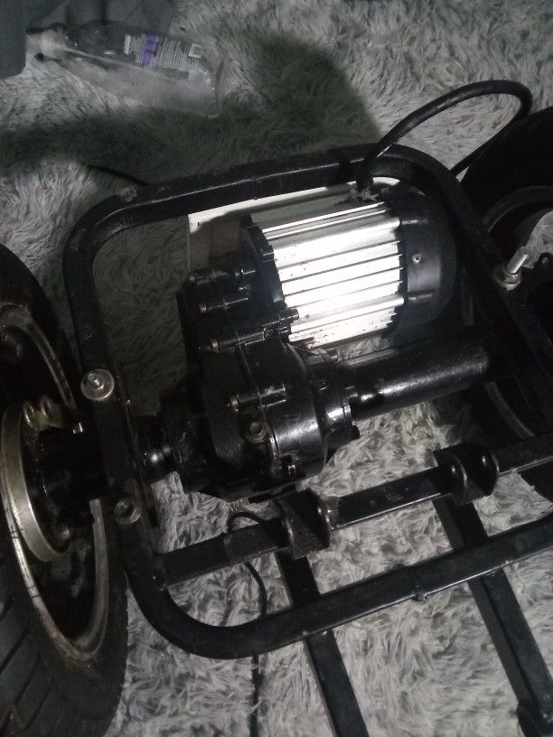 48v Rear Wheel Axel With Motor