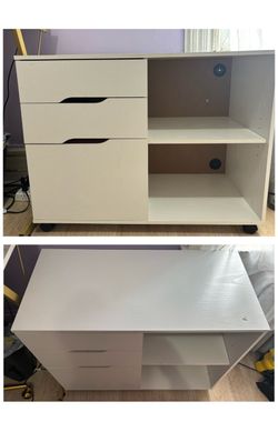 Storage and file cabinet