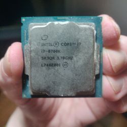 Intel i7 8700K LGA1151 Socket CPU