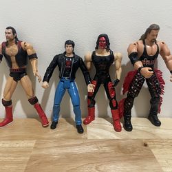 WCW ToyBiz Wrestling Figures (prices starting at $5, see description for details)