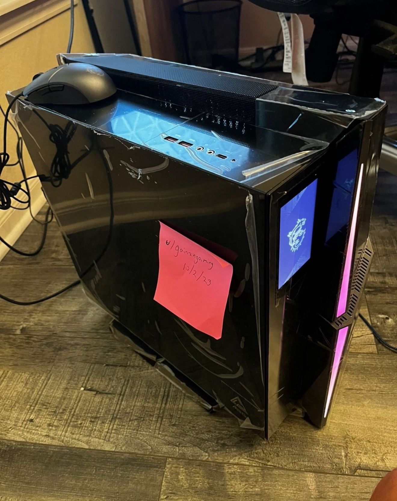 MSI Trident Meg X2 gaming pc with rtx 5090