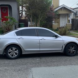 2008 Honda Accord  Silver Sedan 