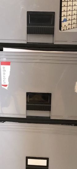 Plastic Filling Cabinet 4ft High