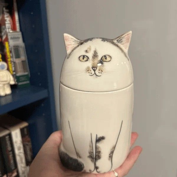 Custom Handcrafted Cat Urn (need pet photo)