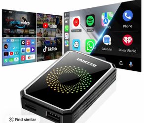 CarPlay adapter Supports Netflix/YouTube/TikTok on Car TouchScreen