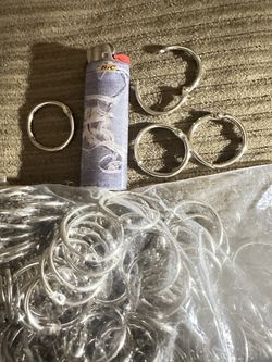 Key Rings For Chains  50 PCs Per Bag .10 Cents Each We Have Cases 