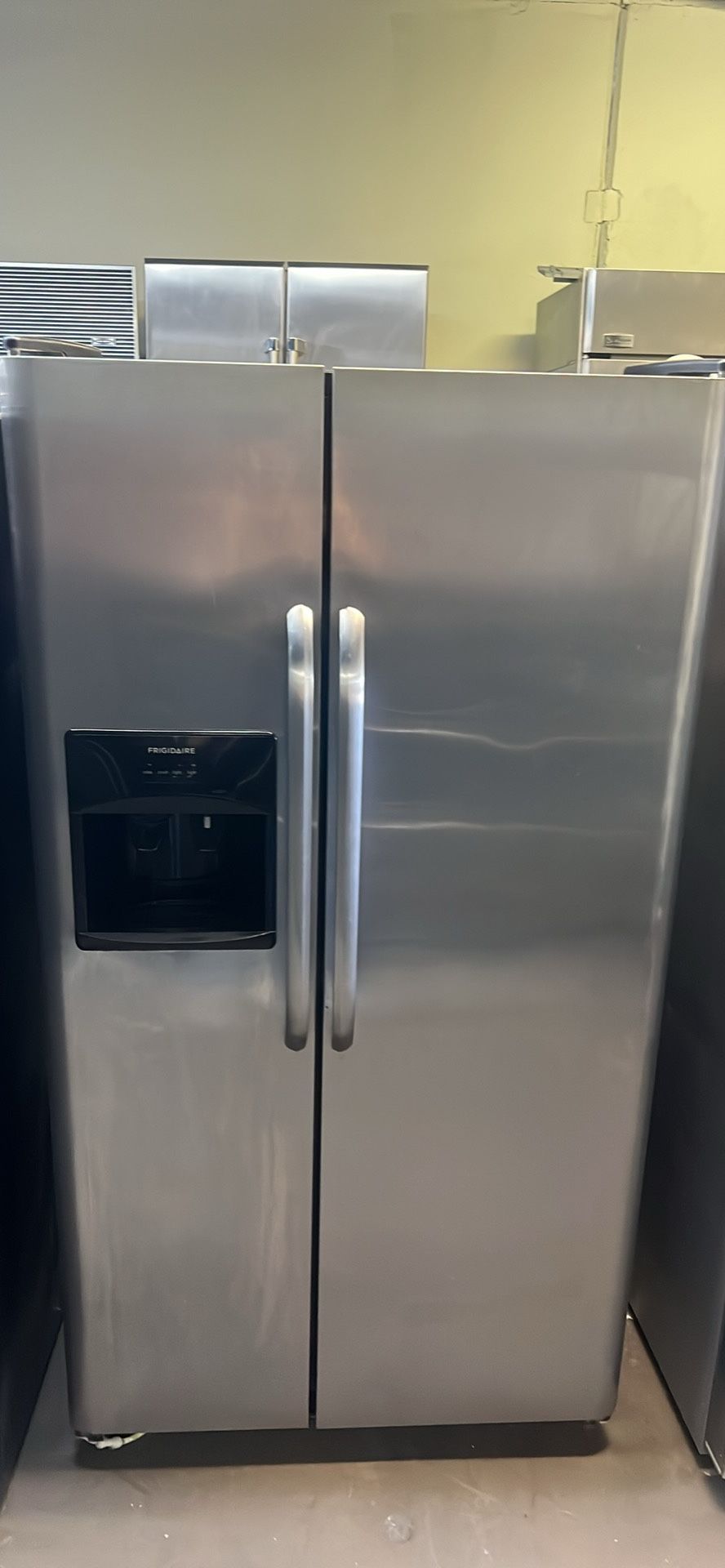 Frigidaire Stainless Steel Side By Side Refrigerator