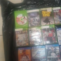 PS4 & X Box Games