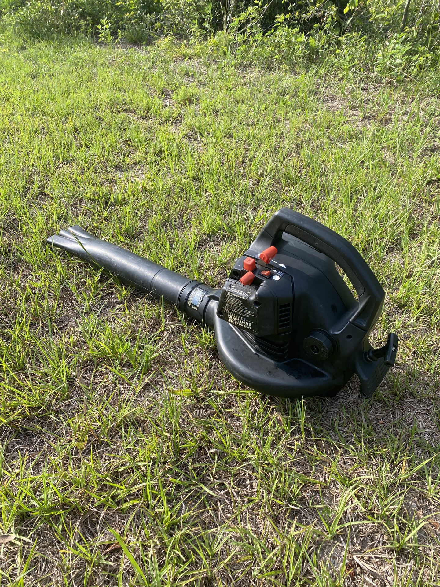 Craftsman 24cc 185 MPH 385 CFM Handheld Gas Leaf Blower