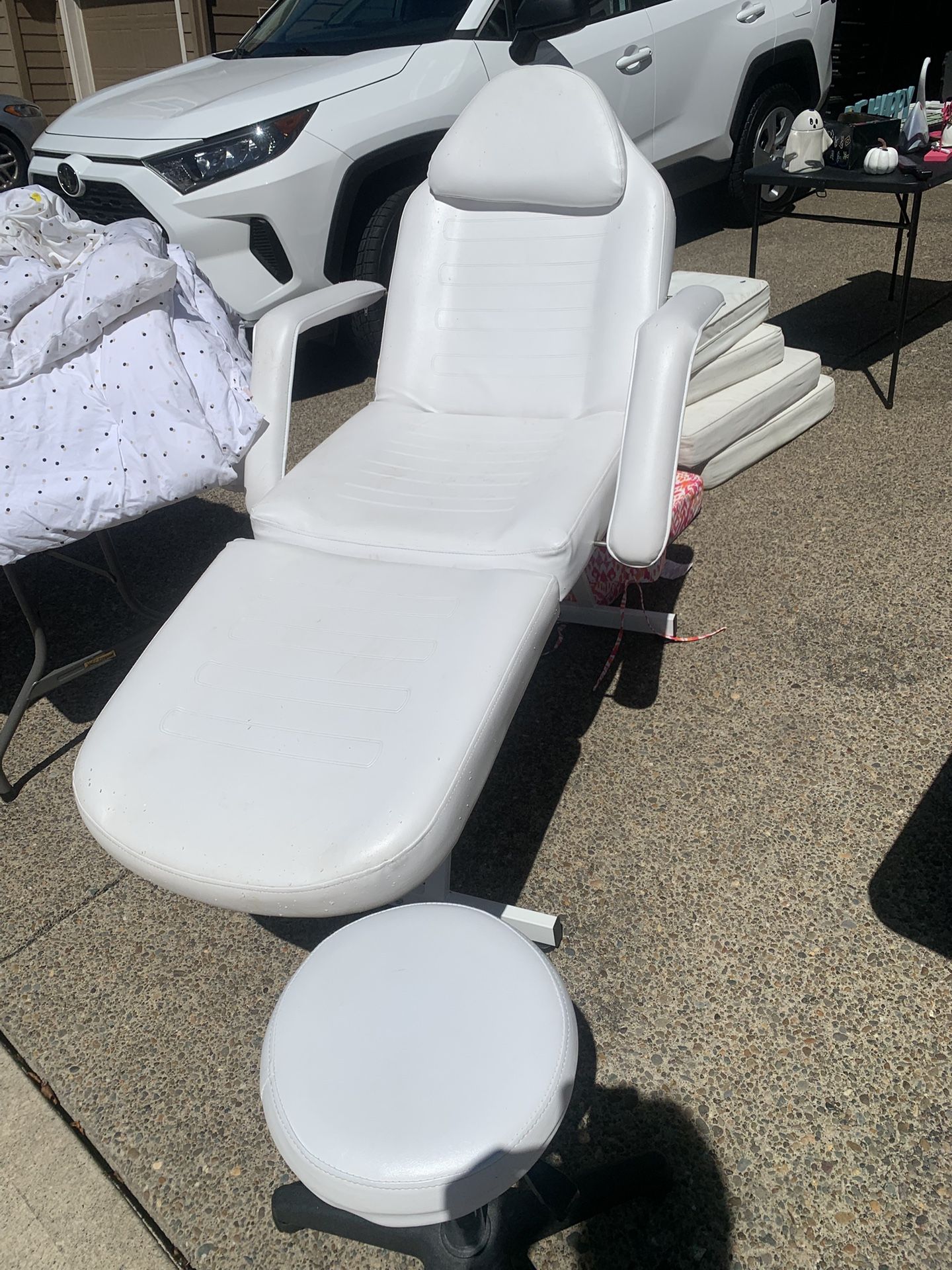 Reclining Massage Spa Chair/Table