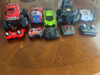 5 Cars -Remote control vehicles