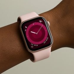 Apple Watch Series 9 (41mm, GPS) Pink Aluminum + Charger | Excellent Condition
