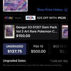 Pokemon Chinese Gem Pack Genger 
