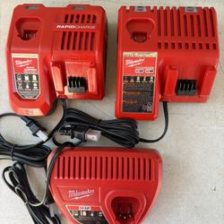 Milwaukee M12/M18 Chargers