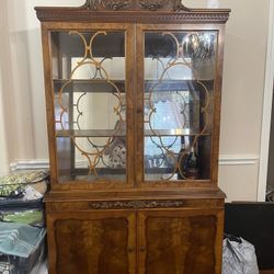 Great Deal Antique Curio/ China Cabinet 
