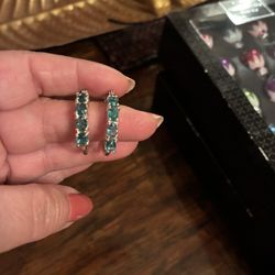 Aquamarine Ear Rings