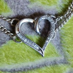 Diamond Heart Bracelet