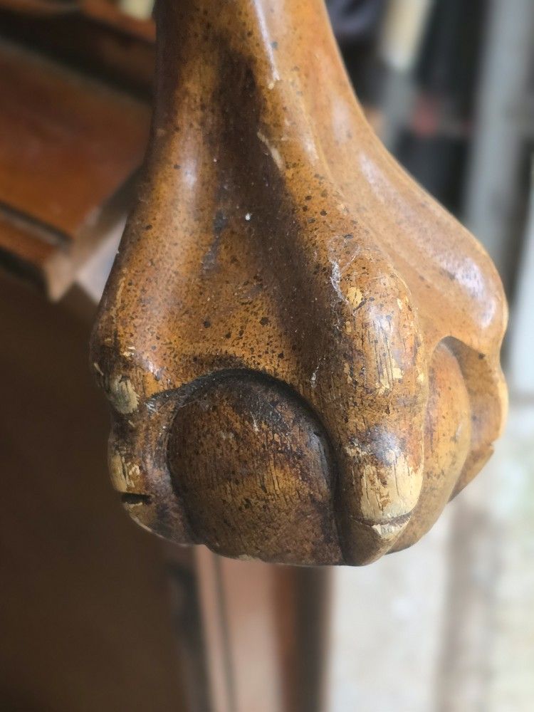 Antique Dragon Foot Dinning Table