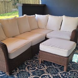 Pottery Barn Outdoor Sectional 