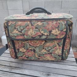 Floral Luggage