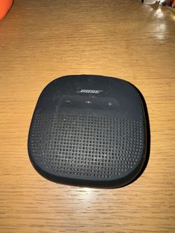 Bose SoundLink Micro Black Waterproof Bluetooth Speaker portable strap
