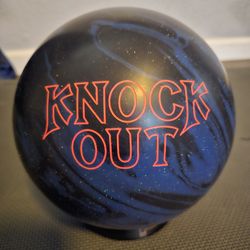 Brunswick 15lb Knockout Blue New In BOx