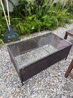 Patio coffee table