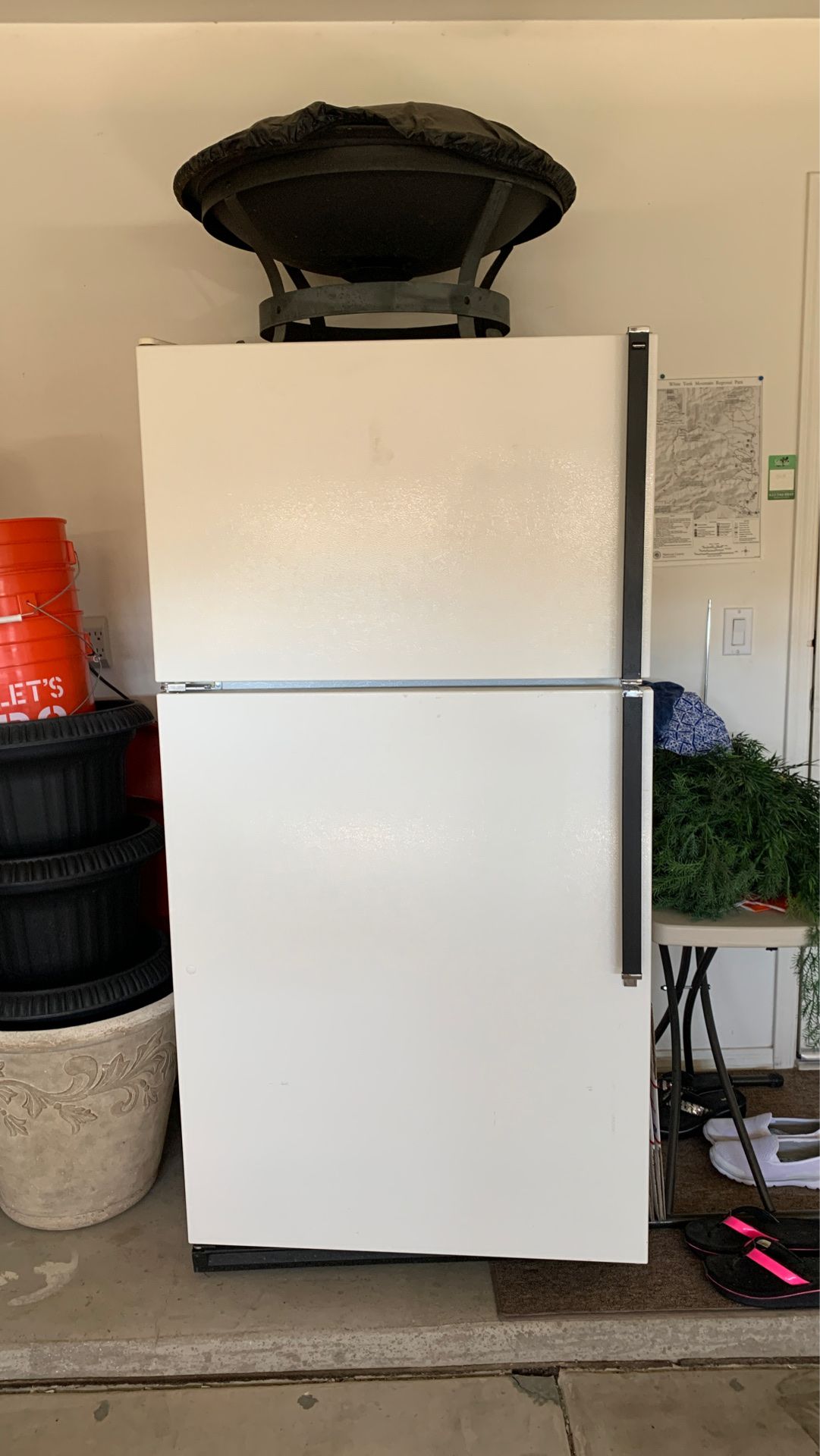 Kenmore upright refrigerator/freezer