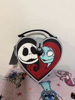 Nightmare Before Christmas Heart-Shaped Mini Bag