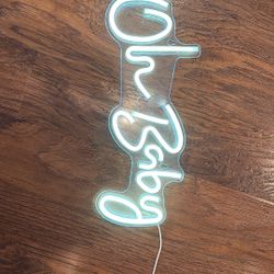 Neon Light Sign “Oh Baby”