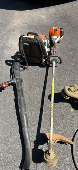 String Trimmer and  Backpack blower Stihl