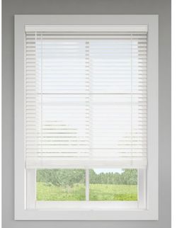 LEVOLOR 2” Faux Wood Blind – White – 23” x 64” – New