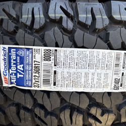 Bf Goodrich 37x12.50R17 Tires 6 Ply C Rated Tires ( Set of 4 ) 🔥🔥🔥🔥