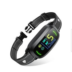 Dog Bark Collar, Rechargeable Smart Collar, Anti Barking Training NEW