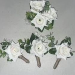 Wedding Lot (Boutonnieres, signs, ties, etc.)