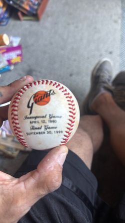 Giants Limited edition candlestick park baseball
