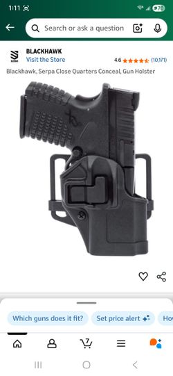 Blackhawk, Serpa Close Quarters Conceal, Gun Holster