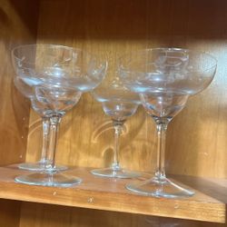 Princess House Margarita Glass Set Of 4