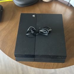 Launch Model PS4 With Power Cable Broken Disk Drive 