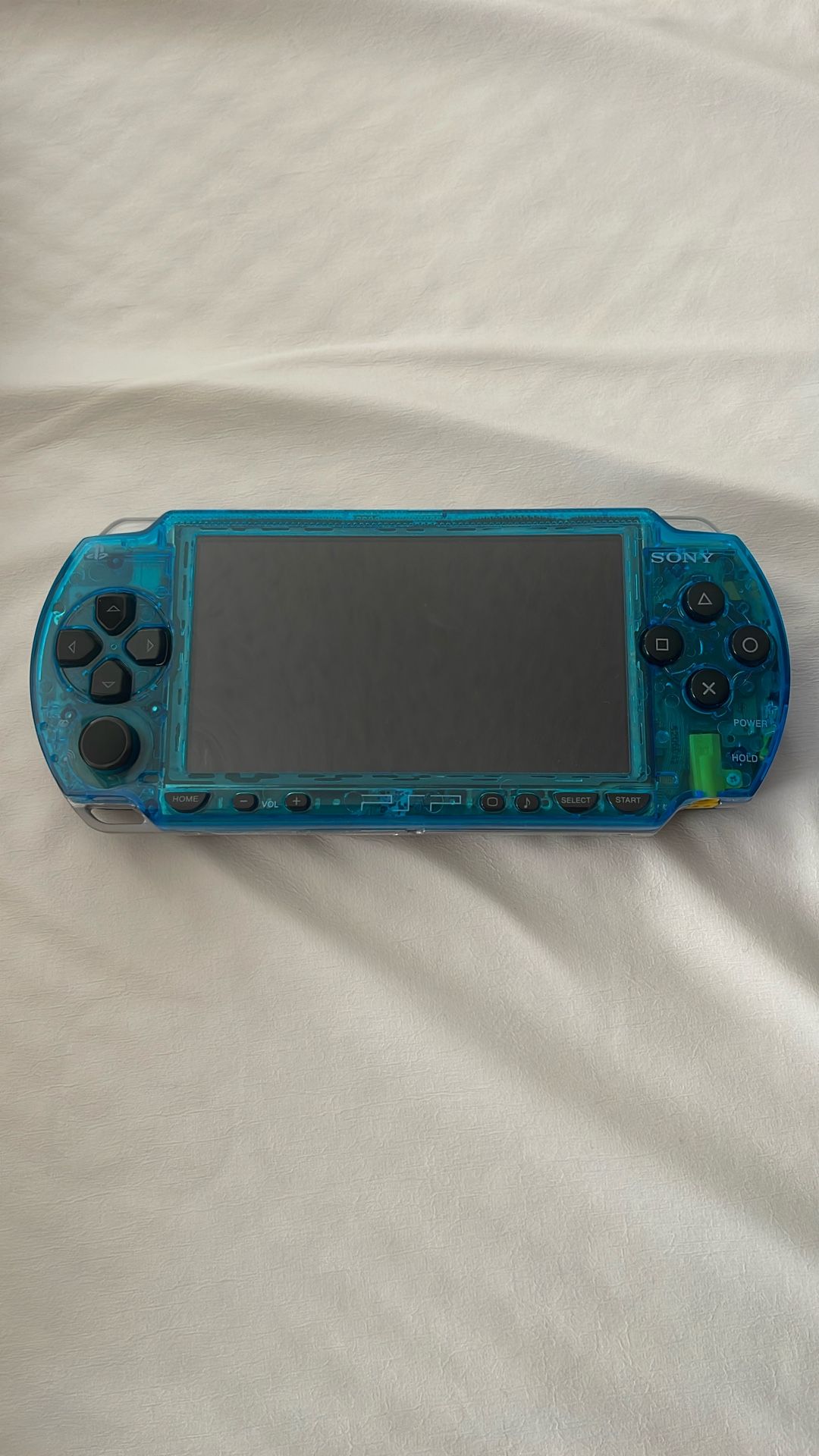 Sony PSP 1000(Model) Transparent Blue/Solid Black