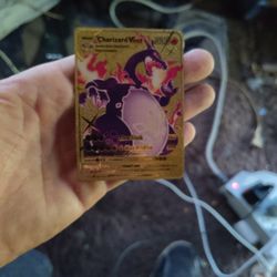 Custom Gold Card Charizard VMAX 