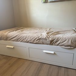 IKEA Twin Bed With Storage