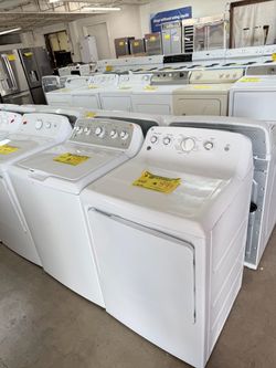 GE Top Load Washer and Dryer Set