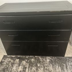 Bedroom Set: Double Bed Headboard, Bookcase, Dresser 