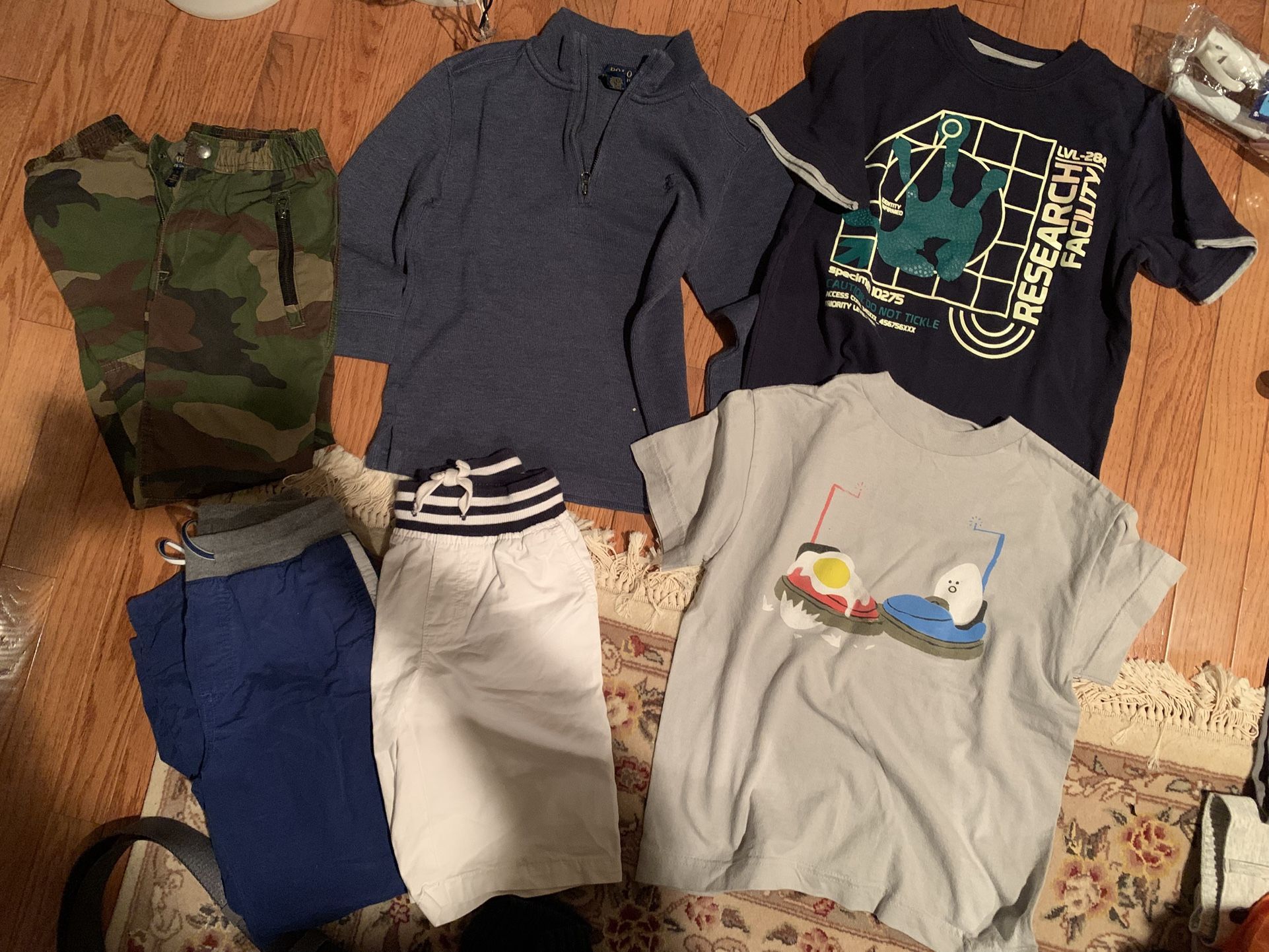 Size 6 And 7 Boys Clothes (Ralph Lauren, Gymboree)