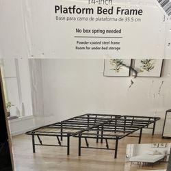 Queen Platform Bed Frame 