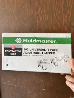 502 Universal Adjustable Flapper 3 Pack Contractor Pack